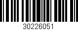 Código de barras (EAN, GTIN, SKU, ISBN): '30226051'