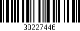 Código de barras (EAN, GTIN, SKU, ISBN): '30227446'
