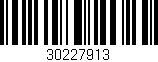Código de barras (EAN, GTIN, SKU, ISBN): '30227913'