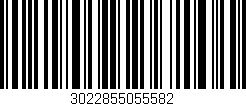Código de barras (EAN, GTIN, SKU, ISBN): '3022855055582'