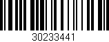 Código de barras (EAN, GTIN, SKU, ISBN): '30233441'