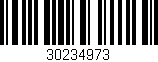 Código de barras (EAN, GTIN, SKU, ISBN): '30234973'