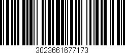 Código de barras (EAN, GTIN, SKU, ISBN): '3023661677173'