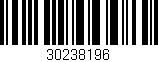 Código de barras (EAN, GTIN, SKU, ISBN): '30238196'