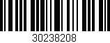 Código de barras (EAN, GTIN, SKU, ISBN): '30238208'