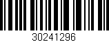 Código de barras (EAN, GTIN, SKU, ISBN): '30241296'