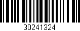 Código de barras (EAN, GTIN, SKU, ISBN): '30241324'