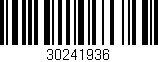 Código de barras (EAN, GTIN, SKU, ISBN): '30241936'