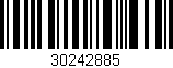 Código de barras (EAN, GTIN, SKU, ISBN): '30242885'