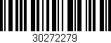 Código de barras (EAN, GTIN, SKU, ISBN): '30272279'