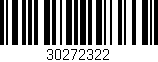 Código de barras (EAN, GTIN, SKU, ISBN): '30272322'