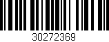 Código de barras (EAN, GTIN, SKU, ISBN): '30272369'
