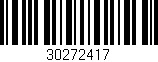 Código de barras (EAN, GTIN, SKU, ISBN): '30272417'