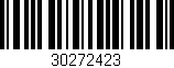 Código de barras (EAN, GTIN, SKU, ISBN): '30272423'