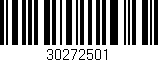 Código de barras (EAN, GTIN, SKU, ISBN): '30272501'