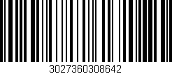 Código de barras (EAN, GTIN, SKU, ISBN): '3027360308642'