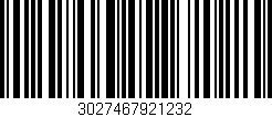 Código de barras (EAN, GTIN, SKU, ISBN): '3027467921232'
