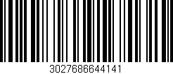 Código de barras (EAN, GTIN, SKU, ISBN): '3027686644141'