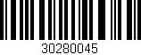Código de barras (EAN, GTIN, SKU, ISBN): '30280045'