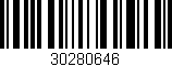 Código de barras (EAN, GTIN, SKU, ISBN): '30280646'