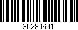 Código de barras (EAN, GTIN, SKU, ISBN): '30280691'