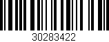 Código de barras (EAN, GTIN, SKU, ISBN): '30283422'