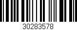 Código de barras (EAN, GTIN, SKU, ISBN): '30283578'