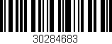Código de barras (EAN, GTIN, SKU, ISBN): '30284683'