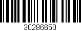 Código de barras (EAN, GTIN, SKU, ISBN): '30286650'