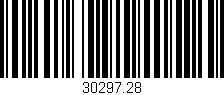 Código de barras (EAN, GTIN, SKU, ISBN): '30297.28'