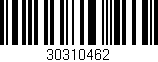 Código de barras (EAN, GTIN, SKU, ISBN): '30310462'