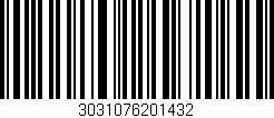 Código de barras (EAN, GTIN, SKU, ISBN): '3031076201432'