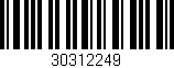Código de barras (EAN, GTIN, SKU, ISBN): '30312249'