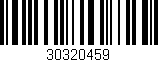 Código de barras (EAN, GTIN, SKU, ISBN): '30320459'