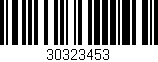 Código de barras (EAN, GTIN, SKU, ISBN): '30323453'