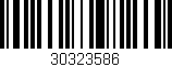 Código de barras (EAN, GTIN, SKU, ISBN): '30323586'