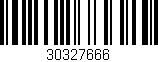 Código de barras (EAN, GTIN, SKU, ISBN): '30327666'