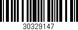 Código de barras (EAN, GTIN, SKU, ISBN): '30329147'