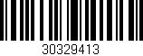 Código de barras (EAN, GTIN, SKU, ISBN): '30329413'