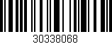 Código de barras (EAN, GTIN, SKU, ISBN): '30338068'