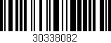 Código de barras (EAN, GTIN, SKU, ISBN): '30338082'