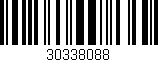 Código de barras (EAN, GTIN, SKU, ISBN): '30338088'