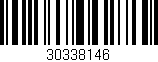 Código de barras (EAN, GTIN, SKU, ISBN): '30338146'