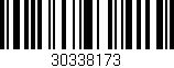 Código de barras (EAN, GTIN, SKU, ISBN): '30338173'