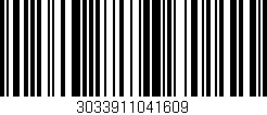 Código de barras (EAN, GTIN, SKU, ISBN): '3033911041609'