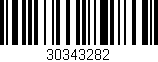 Código de barras (EAN, GTIN, SKU, ISBN): '30343282'