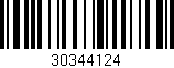 Código de barras (EAN, GTIN, SKU, ISBN): '30344124'