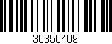 Código de barras (EAN, GTIN, SKU, ISBN): '30350409'