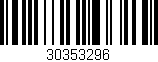 Código de barras (EAN, GTIN, SKU, ISBN): '30353296'