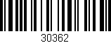 Código de barras (EAN, GTIN, SKU, ISBN): '30362'